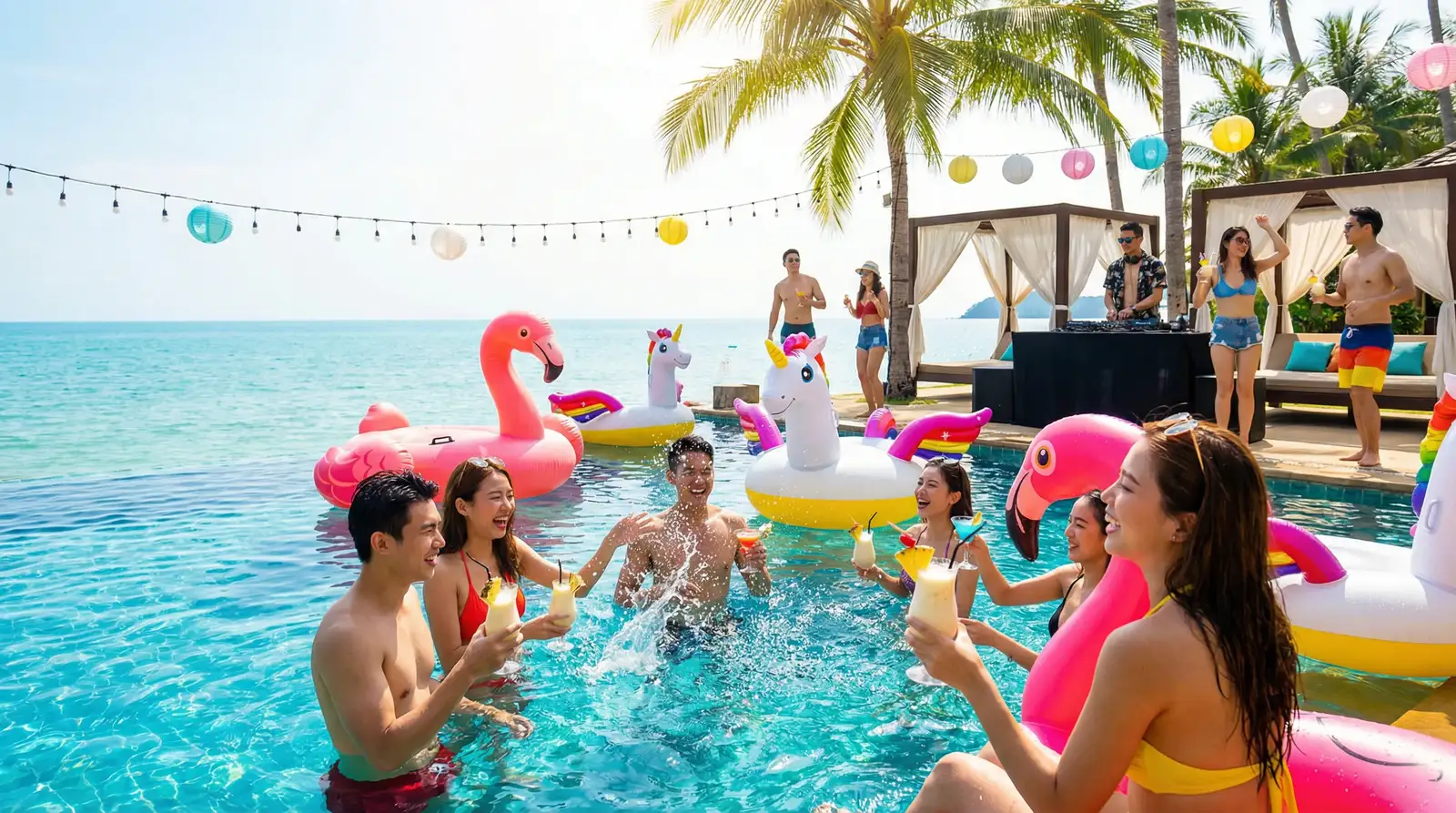 爱情岛-爱情岛官网|热帖推荐|互动社区|精华帖子 泳池派对精彩瞬间